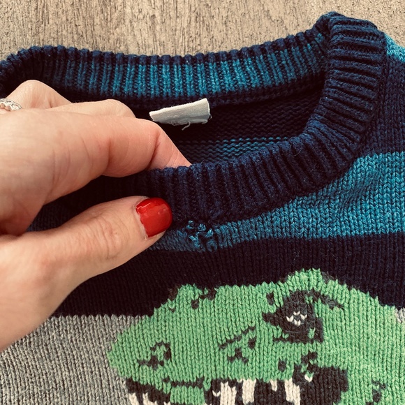 GAP Dinosaur Boys 3T Sweater -L1 - Picture 3 of 5